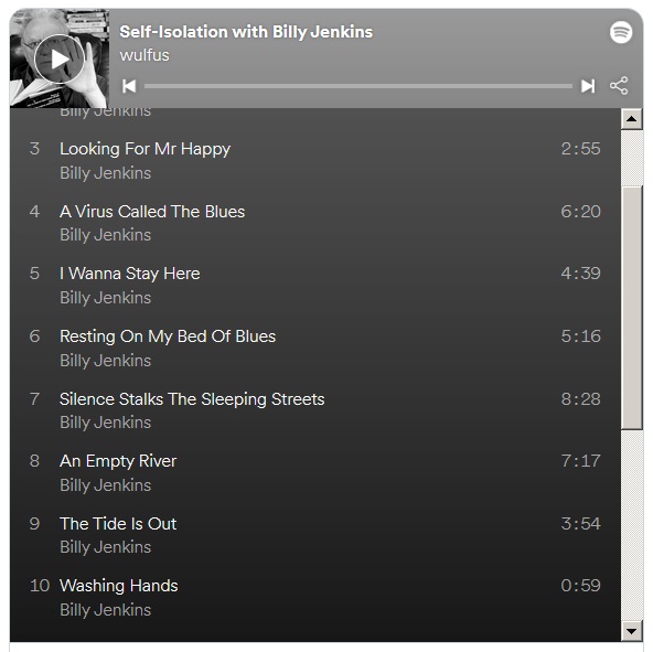 Spotify Self isolation playlist